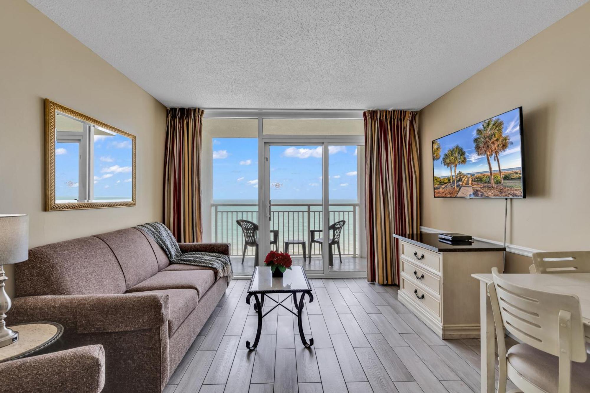 Oceanfront Condo Camelot By The Sea Myrtle Beach Eksteriør bilde