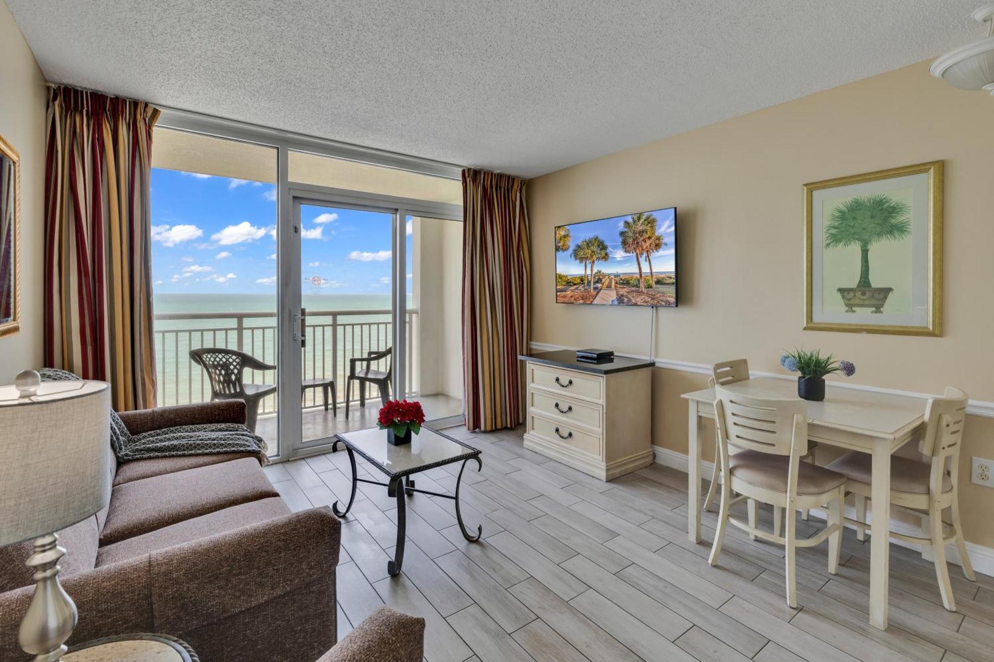 Oceanfront Condo Camelot By The Sea Myrtle Beach Eksteriør bilde