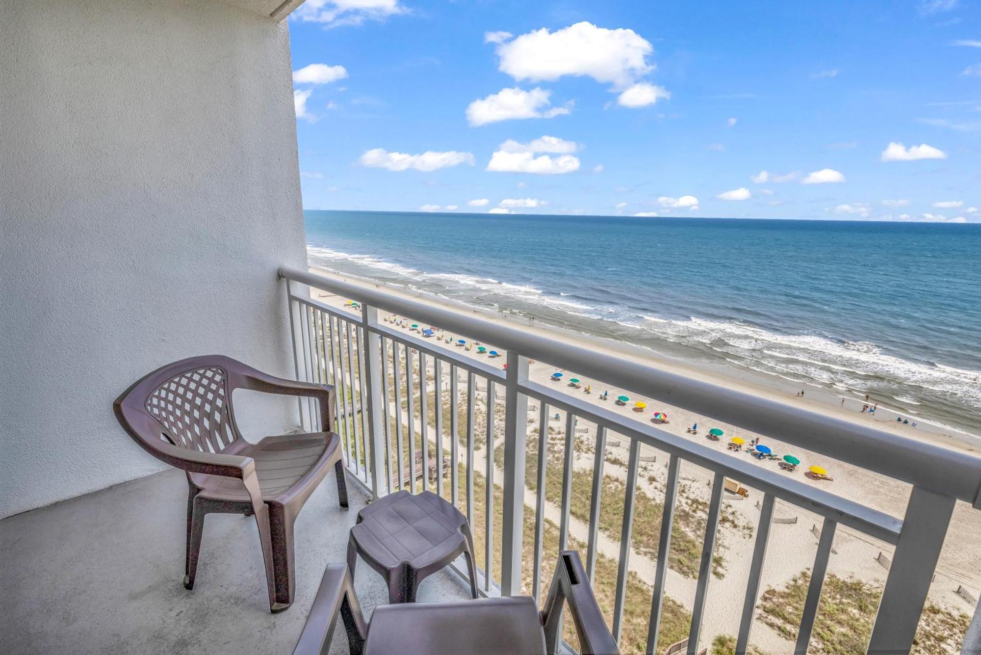Oceanfront Condo Camelot By The Sea Myrtle Beach Eksteriør bilde