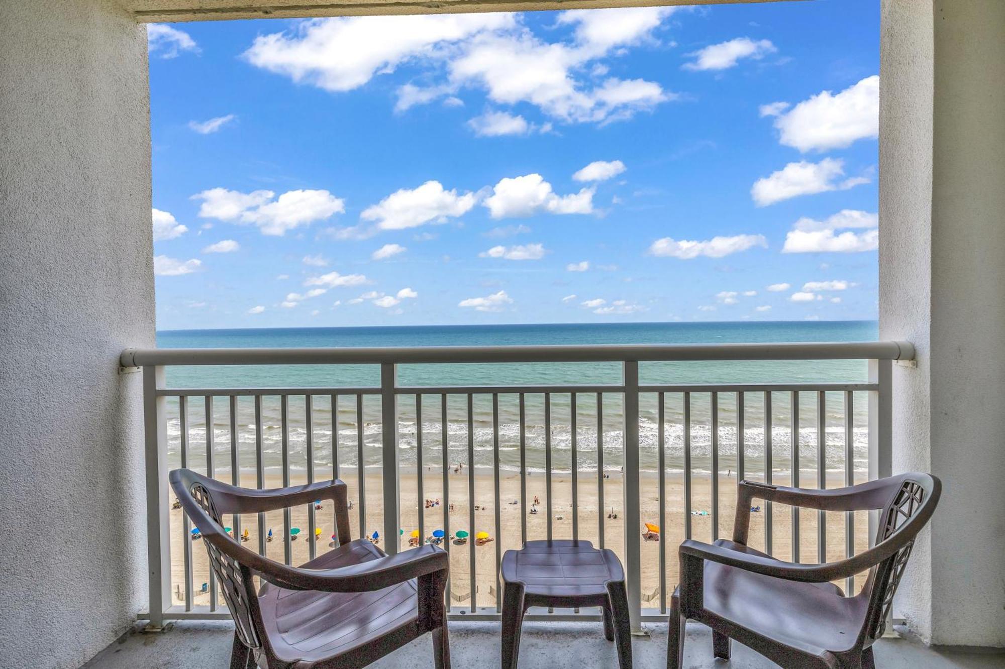 Oceanfront Condo Camelot By The Sea Myrtle Beach Eksteriør bilde