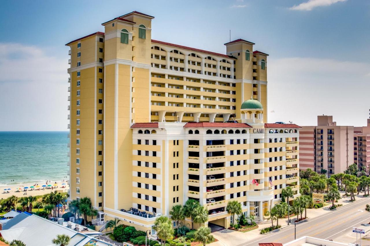 Oceanfront Condo Camelot By The Sea Myrtle Beach Eksteriør bilde